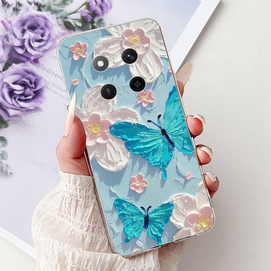 For Honor X9C Case Magic 7 Lite BRP-NX1 New Luxury Painted Cover Soft Slim Phone Case For Honor Magic7 Lite HonorX9C Smart Shell