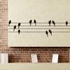 PVC Wall Decorative Sticker 45.28×11.81 in Removable Backdrop Wall Sticker Waterproof Self-Adhesive Vinyl Wall Decal Living Room