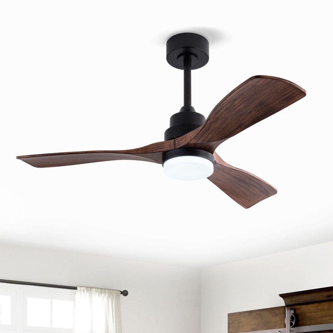 42 collu griestu ventilators ar gaismu