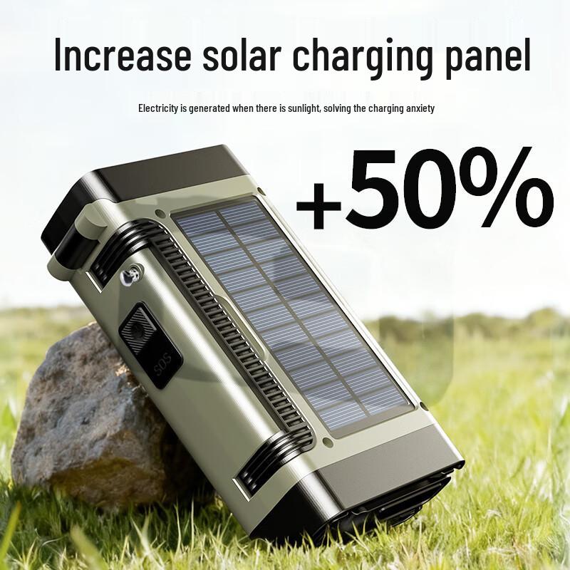 Wolsen M390 Multi-Function Emergency Radio Flashlight