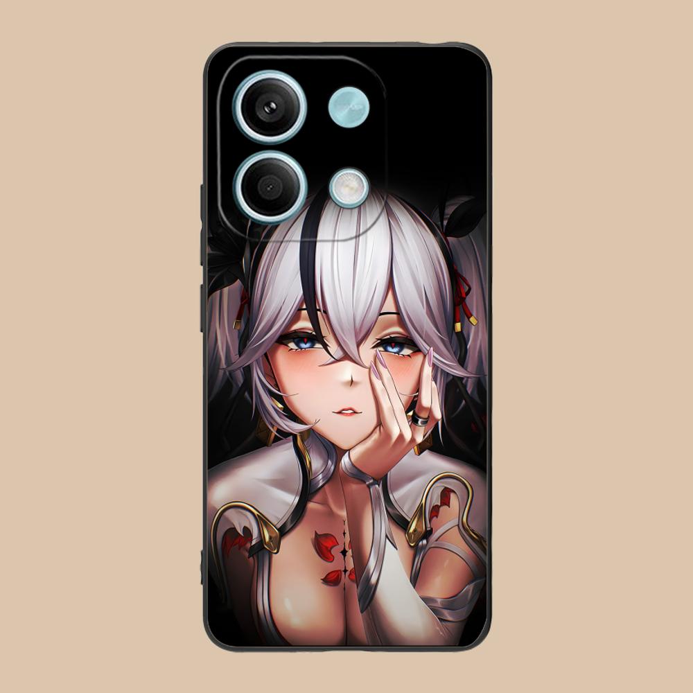 Wuthering Waves Camellya Phone Case for POCO M7 M6 M5 M4 M3 X7 X6 X5 X4 X3 Pro GT 5G Colorful Printing Cover Luxury Cellphones