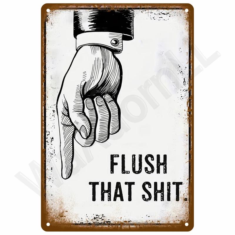 Vintage Metal Plate Tin Sign Retro Wall Art Home Decor Poster Garage Mural Aesthetic Room Bar Decoration