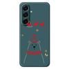 For Samsung Galaxy A17 5G Case Bear Pattern Printing Straight Edge TPU Phone Back Cover