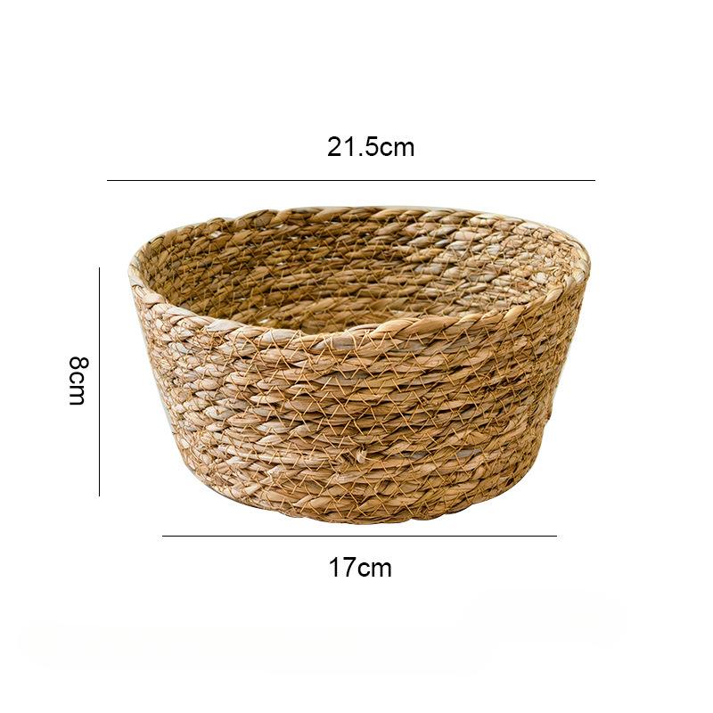Simplicity, Woven Flowerpot, Multi-purpose, Woven Basket, Desktop Storage, Home Decor, Rattan Weaving, Breathable Flower Basket