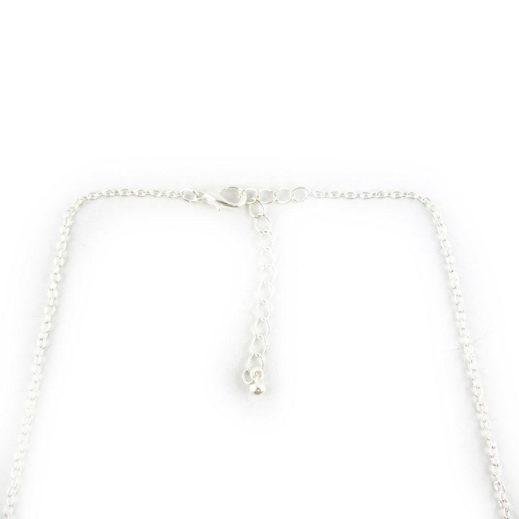 Les Trésors De Lily [F8013] - Naszyjnik Projektancki 'Cunégonde' Srebrny