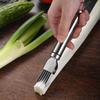 Shred Silk The Knife, Upgrade Stainless Steel Chopped Green Knife, Kitchen Vegetable Cutter Sharp Scallion Shredding Cutter