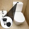 Double Drain Toilet Push Button Round/Elliptical Head Water Tank Button Home Improvement