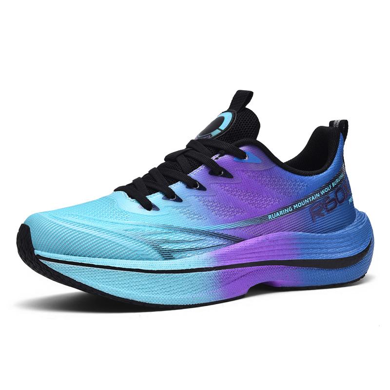

Спортивная обувь Мужская летняя дышащая амортизирующая тренировочная гоночная обувь для бега Студенческие кроссовки для прыжков со скакалкой 48