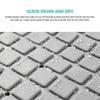 HOT PVC Anti-skid Bath Mats Soft Shower Mat Massage Mat with Suction Cup Non-slip Bathtu Bath Mat Bathroom Accessories Hot