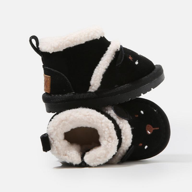 Dívčí zimní sněhule Dětské batolecí boty Kreslené bavlněné boty Chlapecké teplé bavlněné boty