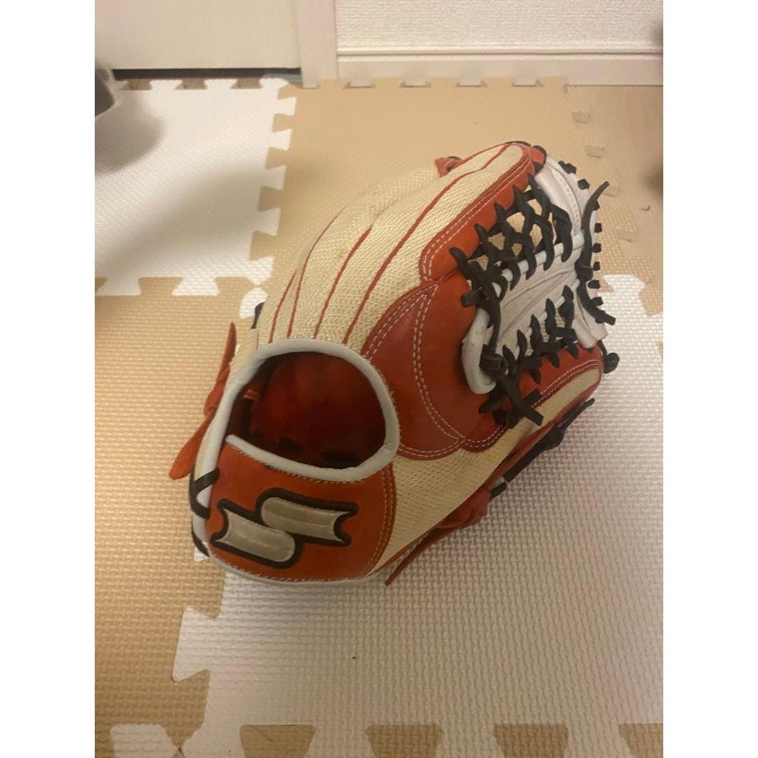 Used SSK Softball Infield POG-060F Orange/White