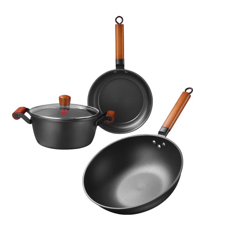 Kobach Lingeste 3-Piece Cast Iron Cookware Set