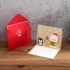 Thank You Christmas Pop-Up Cards Handwriting New Year Greeting Cards  Christmas Gift
