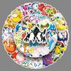 50 Waterproof Pokemon Anime Stickers - Japanese Pet Elf Design for Mobile Decoration