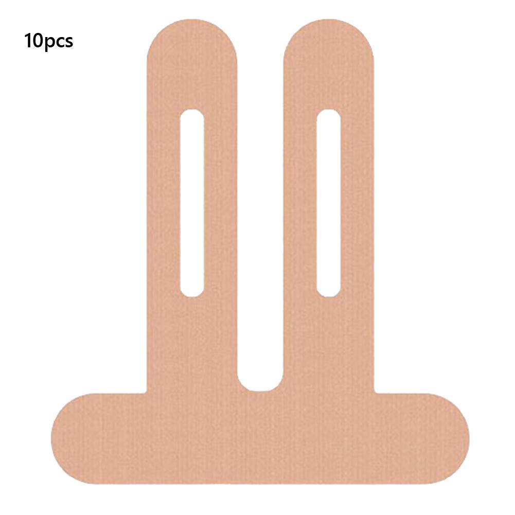 10Pcs Precut Kinesiology Tape Not Easy To Fall Off Breathable Knee Tape Waterproof Sports Knee Tape for Muscle & Joint Support