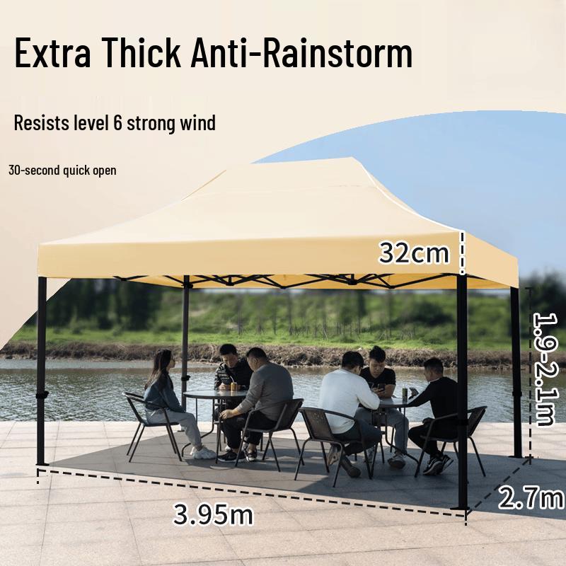 Jundingying 3x4m Folding Outdoor Sunshade Canopy