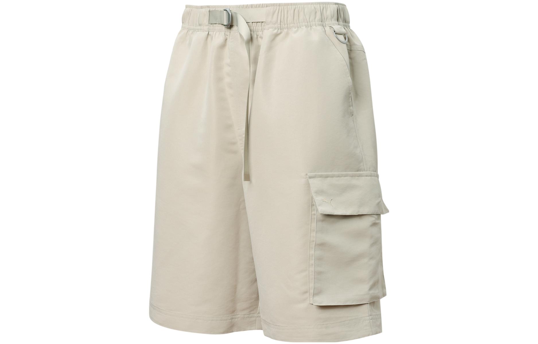 PUMA Sports Life Collection Casual Shorts Unisex Ecru 534755-64 XXS