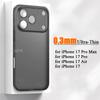 Ultratankie matowe etui na telefon 0,3 mm dla iPhone 17 Pro Max 17 Air Półprzezroczyste matowe miękkie etui PP dla iPhone 17Pro