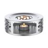 Stainless Steel Tea Teapot Stand Heater Candle Round Base Heater Coffee Milk Candle Holder Stove Crazy Volcano Oil