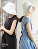 Hat for Large Wide Charmant UV Cooling Adjustable Chin Strap [Loo&c] 100% UV-Cut Women, Size, Brim, Hat, Face-Slimming Effect, Protection, Fabric,