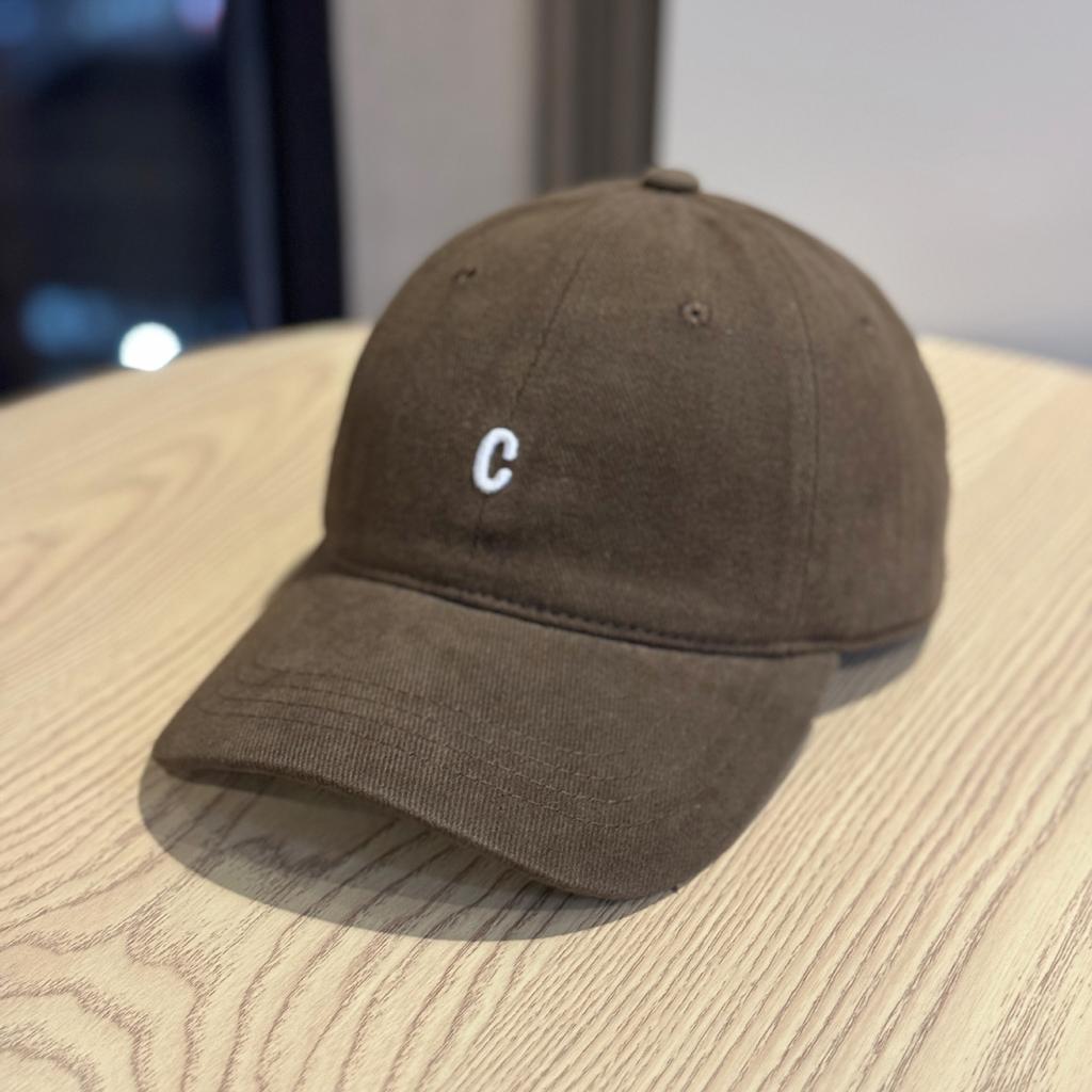 New Style Baseball Cap for Women In Autumn Simple Wide Brim Big Head Circumference Soft Top Peaked Cap Showing Face Small Retro Washed Hat