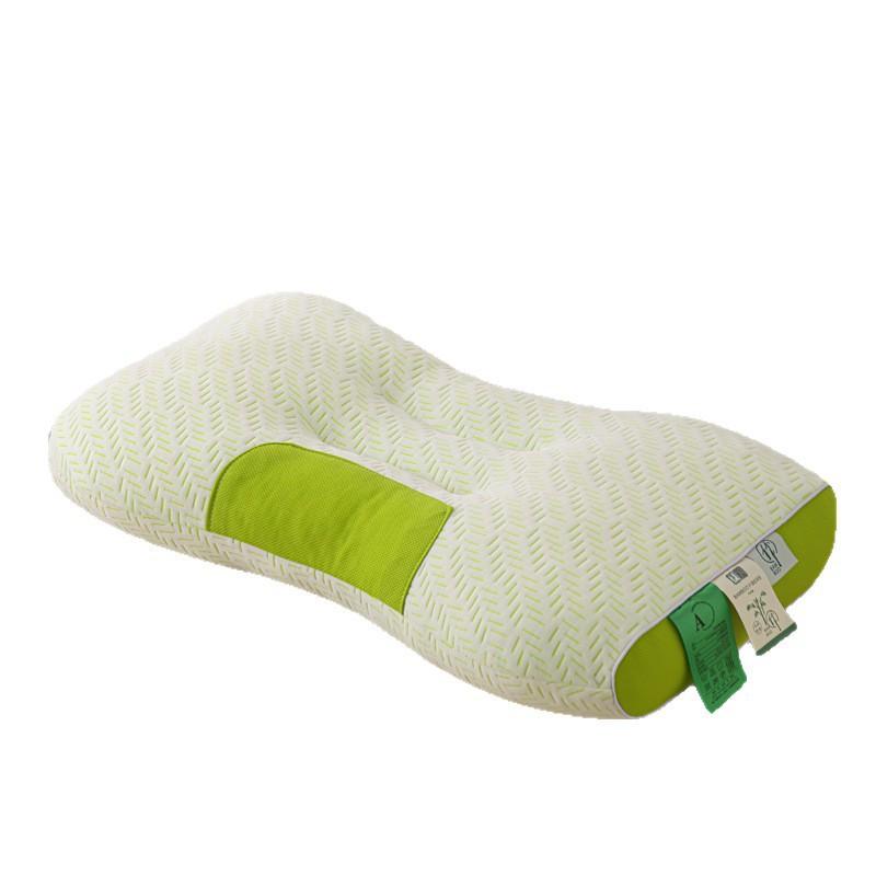 Bamboo Fiber Cervical Support Pillow Adults Single Person Orthopedic Neck Low Medium High Profile