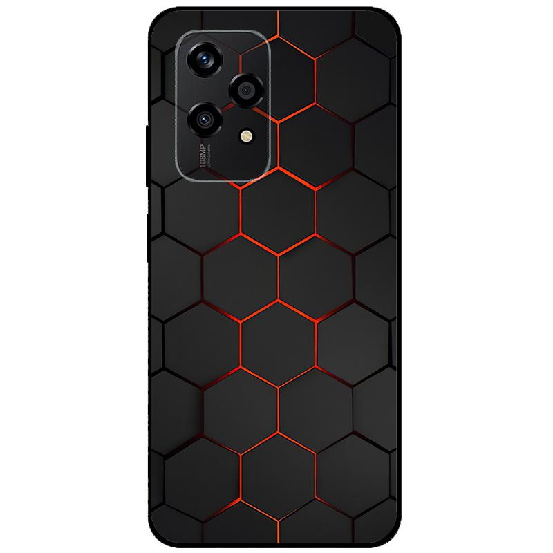 

For Honor 200pro/Lite Case Lovely Cartoon Silicone TPU Soft Phone Covers for Honor 200 Pro Honor200 Lite black Capas Honor200 Honor 200 Lite