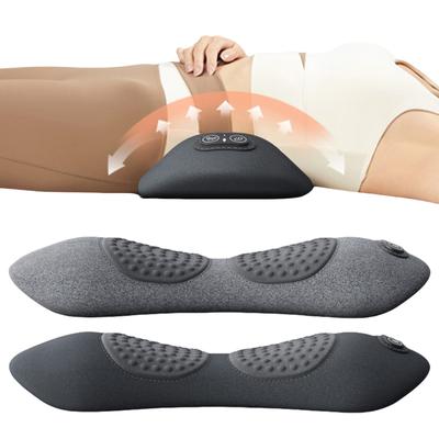 3-i-1 Ryggmassör med Avlastningsbädd Sovande Shiatsu Djupvävnad Hem Portabel Axlar Ländryggssmärta Avlastning Midjemassör