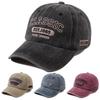 Mode Buchstaben Klassische Baseballkappe Vintage Waschbar Verstellbare Mütze Herren Hip Hop Kappen Outdoor Freizeit Atmungsaktive Hüte