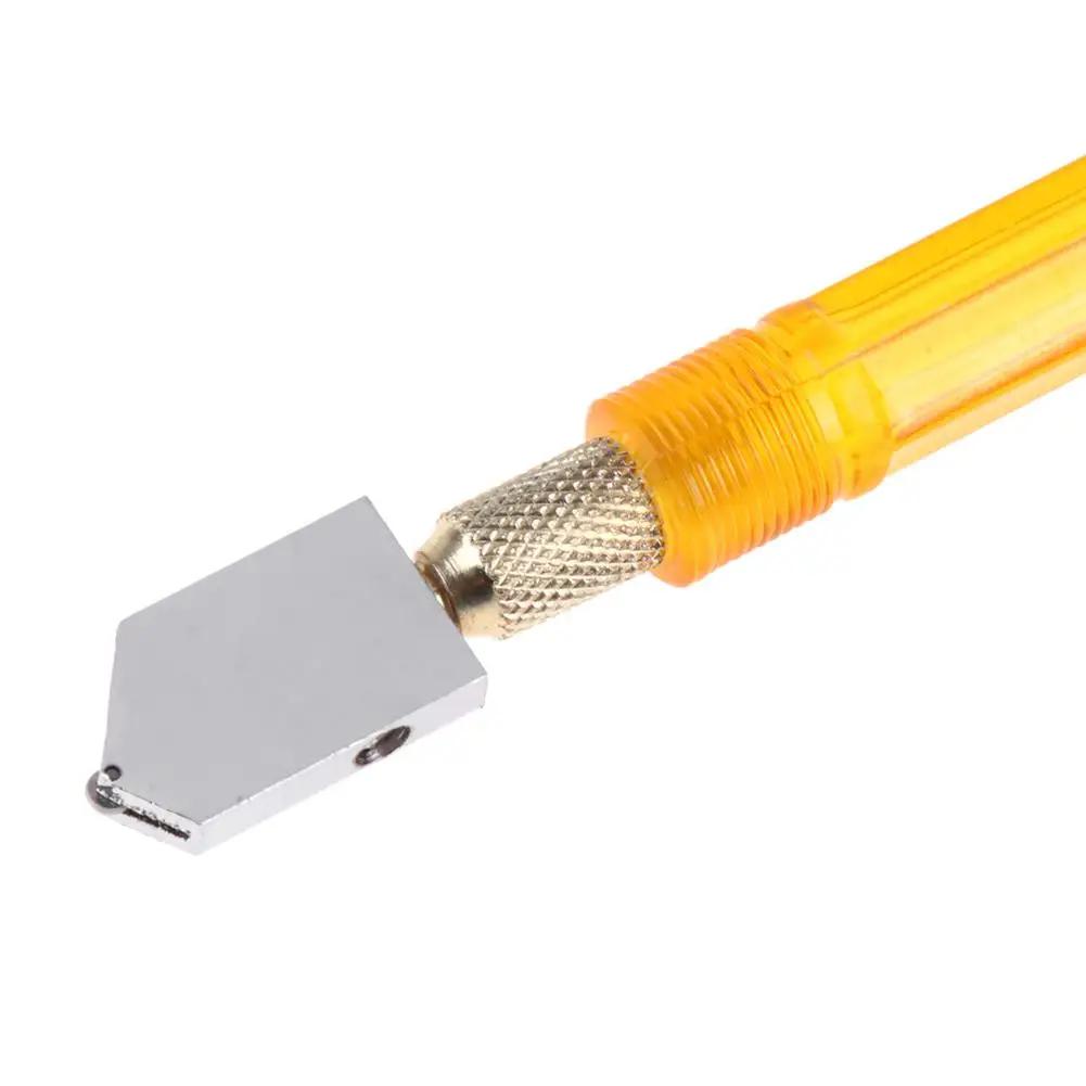 

Diamond Roller Glass Cutter 170mm Diamond Alloy Plastic Yellow Cutting Lines Are Particularly Beautiful Brand New CHINA