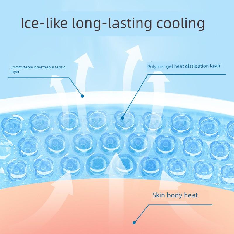 Cooling Patches for Physical Cooling, Ice Patches for Refreshing Summer Heat Relief, Summer Ice Compress Patches for Outdoor Activities and Military