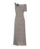 Lulu Seoul Wave Sheer Dress (Brown)