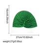 1Pcs Women'S Ethnic Style Pleated Turban Hat, Soft And Breathable, Suitable For Daily Wear, Yoga, And Fitness