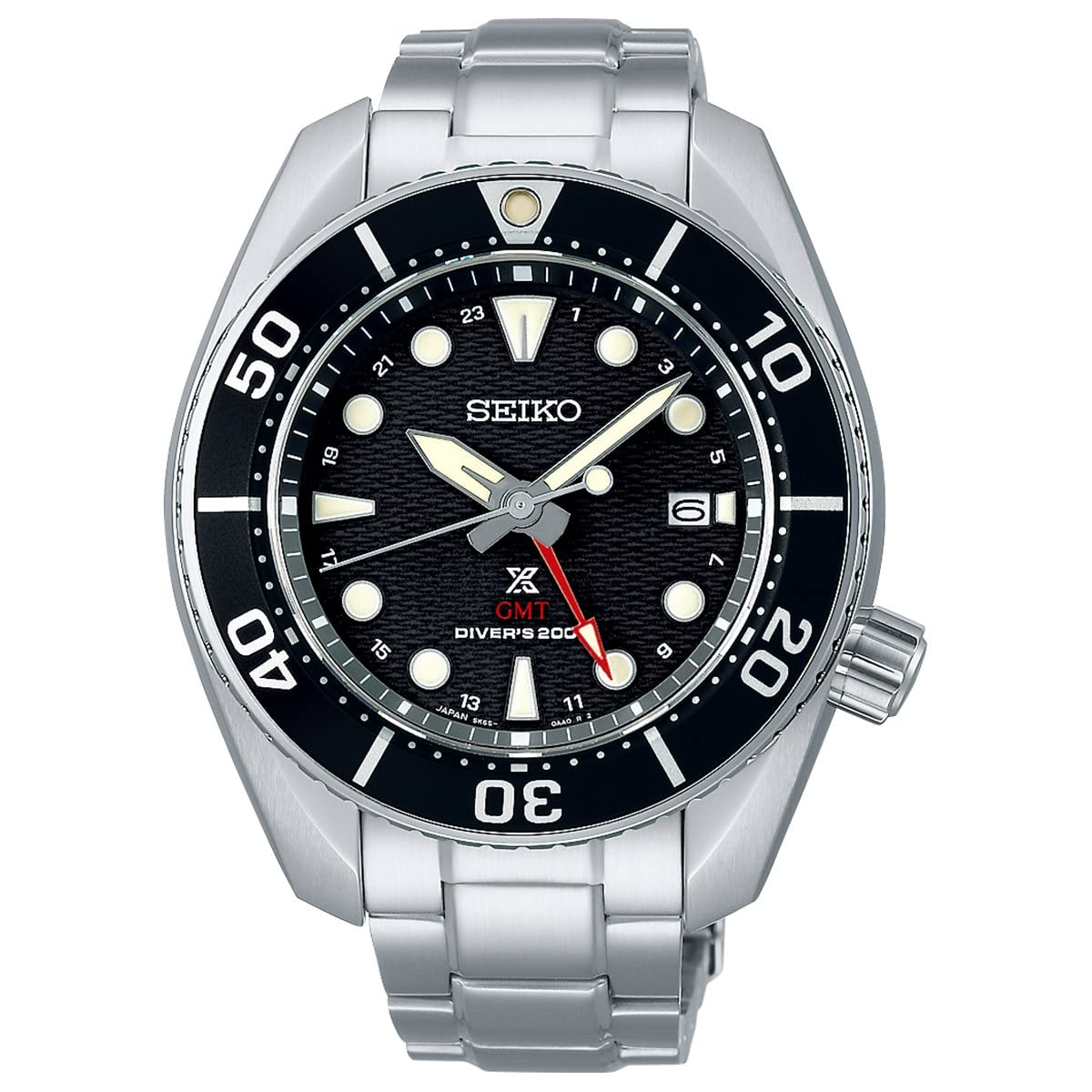 

Наручний годинник Prospex DIVER SCUBA Solar GMT SBPK003 Silver [Seiko Watch] Чол.
