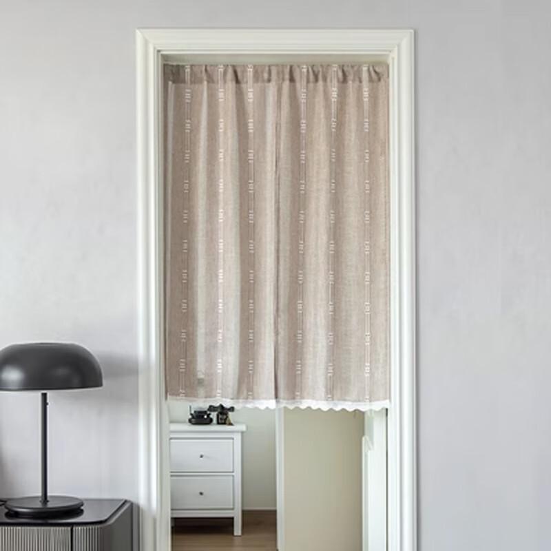 Japanese Style Cotton Linen Door Curtain