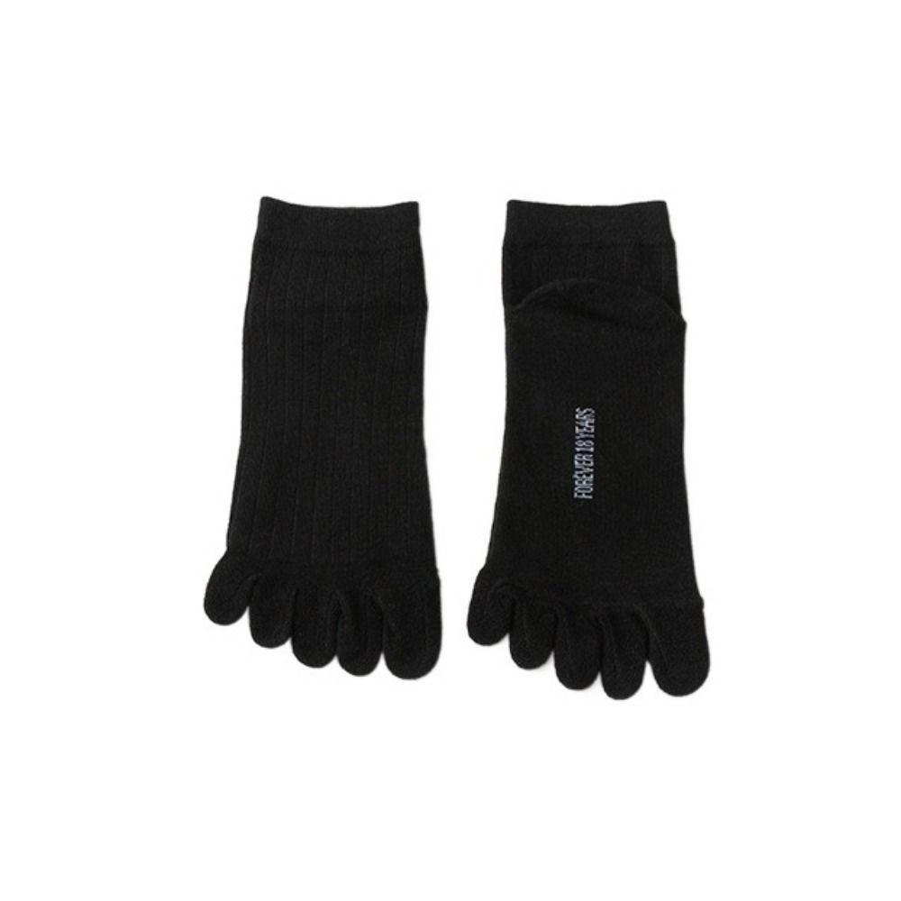 With Separate Fingers Five Finger Socks Thin Cotton Toe Socks Low Cut Ankle Sports Socks  Summer