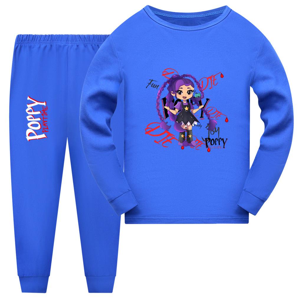 5593 Ensemble Pyjama Filles Enfants Imprimé Lily Lovebraids Haut et Pantalon Vêtements de Nuit Maison Pyjamas
