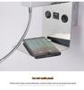 Modern American Fabric Wall Lamp with USB Charge - Hotel Bedroom Reading Light