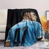 Phil Foden Printed Flannel Blanket, Soft Throw for Bedroom Sofa, Washable, Fan Merchandise, Great Gift.