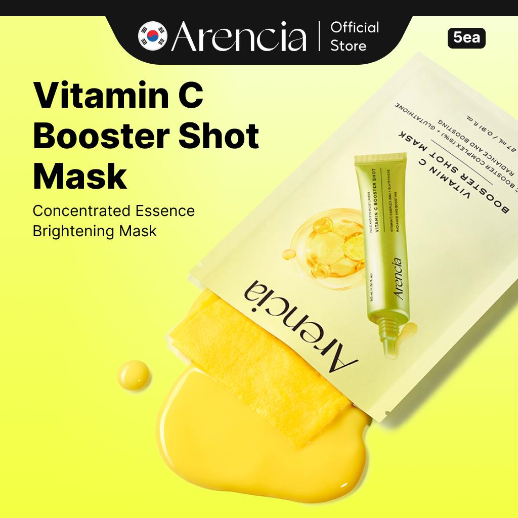 arencia Vitamin C Booster Shot Mask 27ml X 5ea