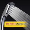 Pressure Boost Shower Head Multifunction Adjustable Large Water Yield Shower Nozzle Massage Shower Bathroom Accessory