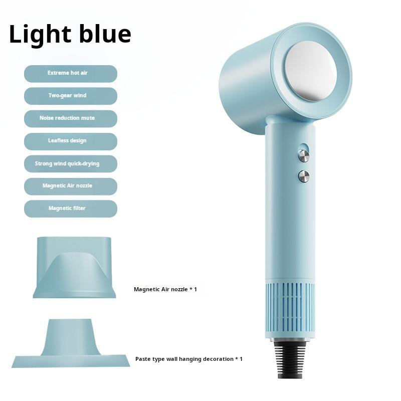 High-speed Hair Dryer Leafless Household Negative Ion Hair Care Hairdresser Dedicated High-power Hot and Cold Hair Dryer