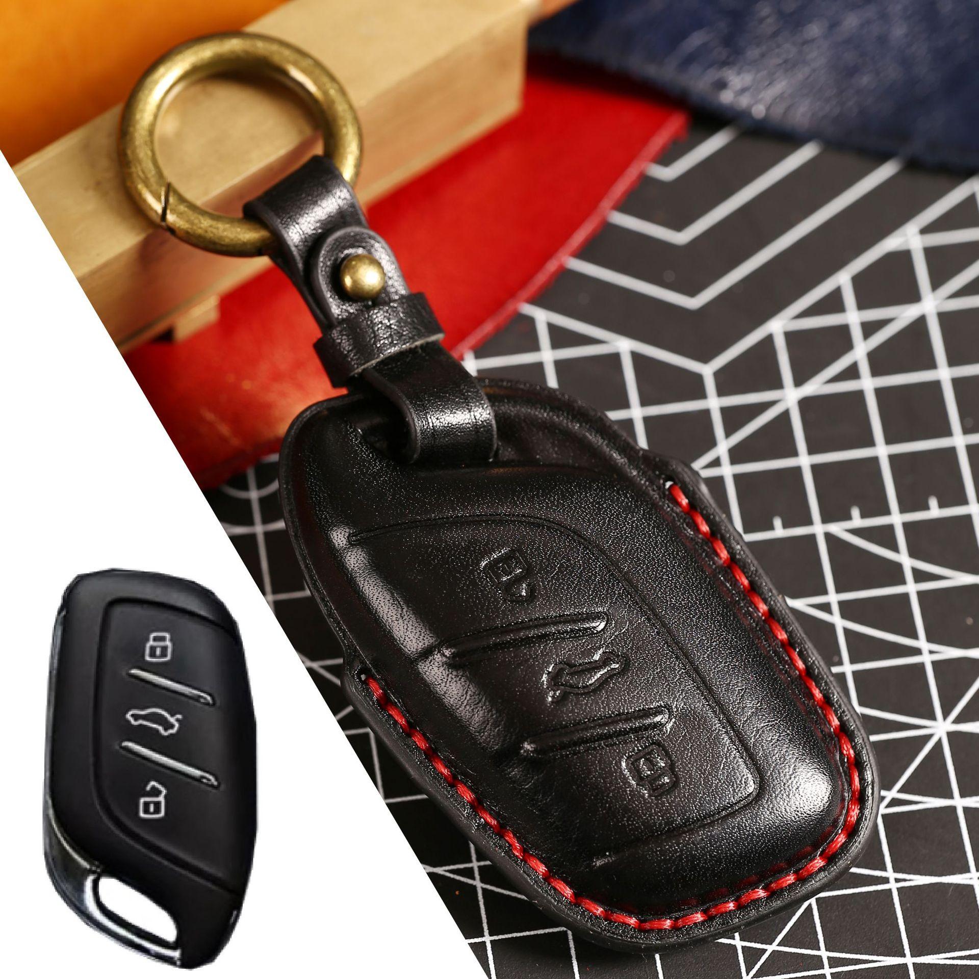 

Applicable to 2021 Roewe i5 key set 19 RX5MAX bag RX3 MG hs MG 5i6max leather чёрный