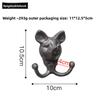 European Cast Iron Retro Kitten Puppy Hook Gardening Decoration Garden Groceries Nostalgic Crafts Wrought Iron