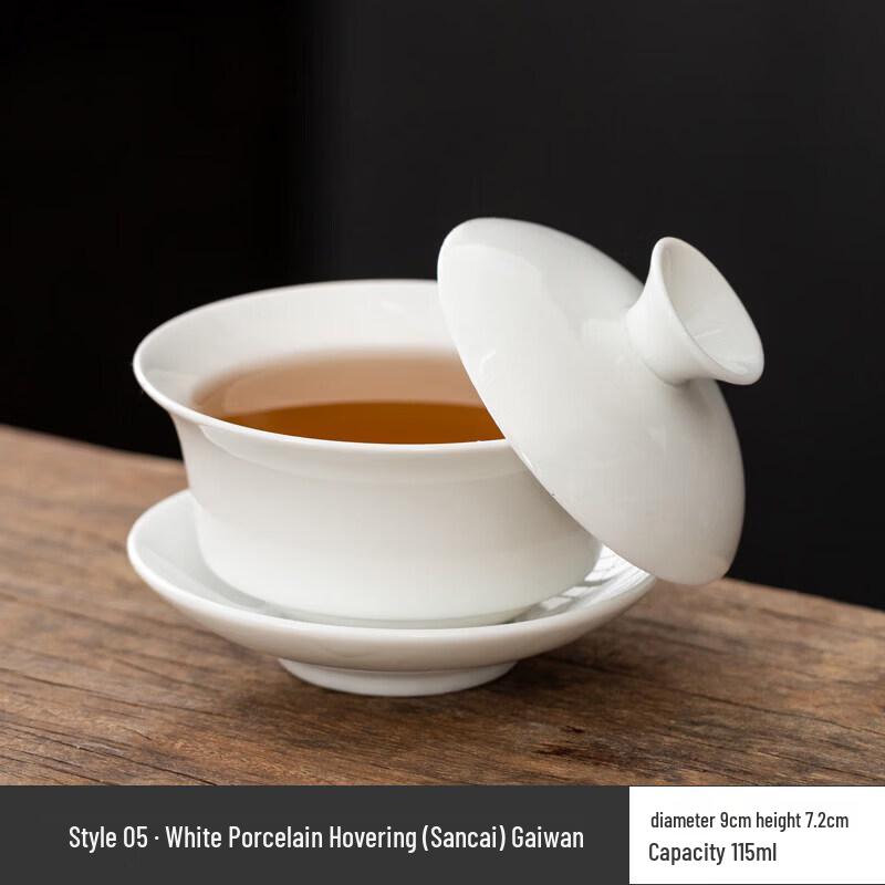Ceramic Gaiwan Tea Bowl