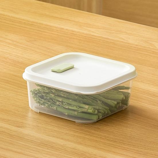 Portable Fruit Lunch Box Food Grade PP Snack Container with Sealed Lid Leak Proof Bento Storage for Kids School Office Travel Picnic