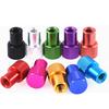 1PCS M3 M4 M5 M6 Aluminum alloy thumb nut Colorful aluminum alloy blind hole Hand tight flange nut Step knurled thumb nut