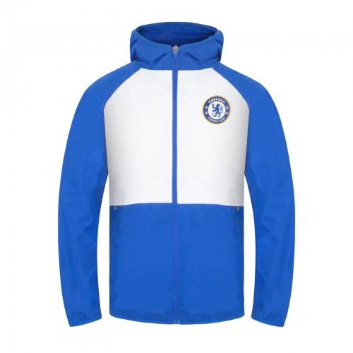 Chelsea FC Men's Crest Raglan Windbreaker