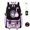 Demon slayer ghost extermination column student schoolbag junior high school student primary school student middle school student backpack