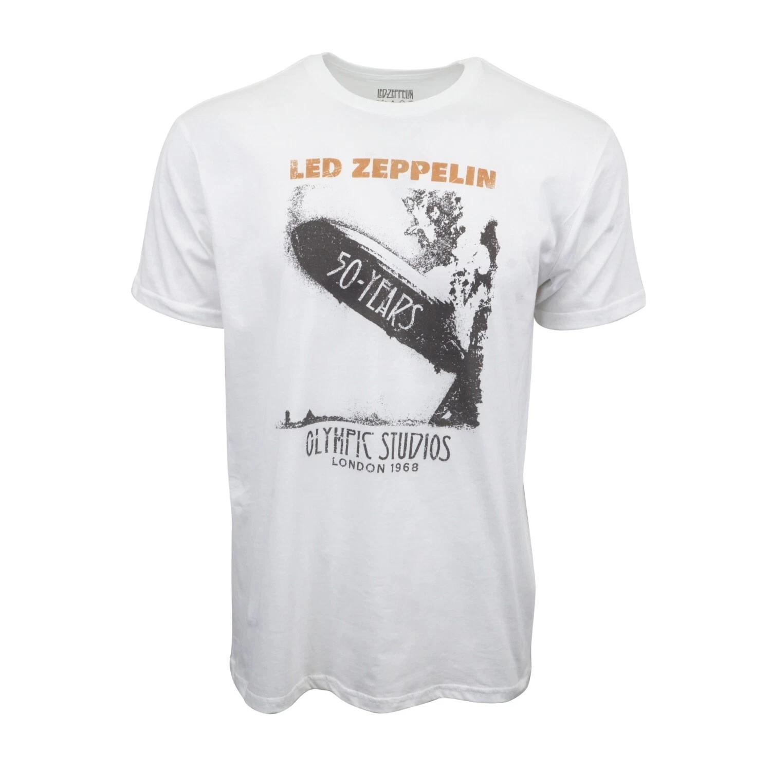 LED ZEPPELINS 50 YEARS OLYMPIC STUDIO LONDON 1968 T shirt XXXL
